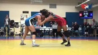 WM 55 KG - Jacarra Winchester (Missouri Valley) vs Kelsey Campbell (Sunkist Kids)