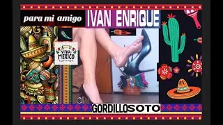 MATURE MEXICAN FEET ~ DANGLING BLACK PUMPS ~ A TRIBUTE FOR MY FRIEND IVAN GORDILLOSOTO ~ VIVA MEXICO