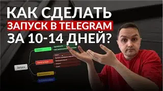 Как сделать запуск в Telegram за 10-14 дней?