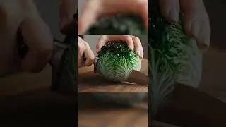 Cutting Glass Cabbage ASMR | Satisfying Crystal Slicing Sounds #ASMR #aiasmr #shorts