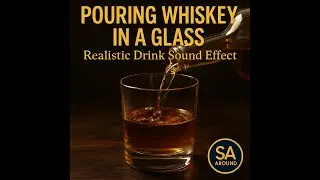 👣 Pouring Whiskey in a Glass &ndash; Realistic Drink Sound Effect
