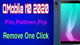 QMobile I10 2020 Pin,Pattren,Frp Remove With CM2 By Online tricks