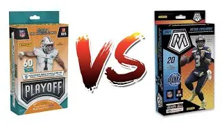 2021 Playoff Hanger Box VS. 2021 Mosaic Hanger