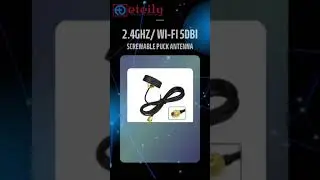 Wi-Fi 5dBi Screwable Puck Antenna | Screw Mount Puck Antenna 2.4HGz #puckantenna #screwmountantenna