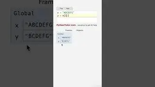 best ways to SLICE python strings - pythontutor.com