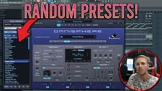 Making a Beat From SCRATCH Using RANDOM OMNISPHERE PRESETS! (FL Studio 20)
