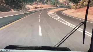 For BusDriver5: Shuttle Bus Drive on the Highway and through the City