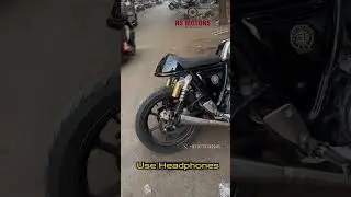 Royal Enfield- 2x2 Full System Exhaust with SLIM CANS -Interceptor 650 / Continental GT650 RSMOTORS