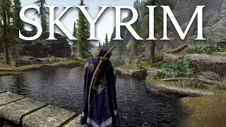 Я впервые сыграл в Skyrim.