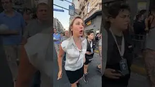 Incidentes fuera del Congreso mientras se trata la ley 