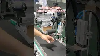 Corner sealing labeler