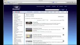 Advanced searching in Docuseek2