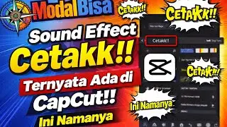 Sound Effect CETAKK!! Ternyata Ada di CapCut!! Ini Namanya!!
