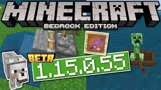 Minecraft Bedrock BETA 1.15.0.55 UPDATE OUT NOW ! Pistons & Trading [ Change Log ] MCPE,Xbox,Windows