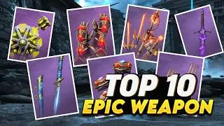 TOP 10 BEST Epic Weapon in Shadow Fight 4 Arena