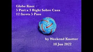 Simple Globe Knot 12 Facets