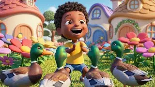 Eight Little Toy Ducks Quack Quack Quack AV1 | Nursery Rhymes for Kids & Baby Songs