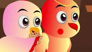 kaowa aur chidiya ki kahani #kahani #chidiyawalacartoon #crowcartoon