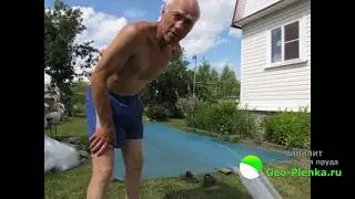 Бассейн из пленки Винилит