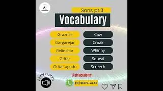 Sons em ingl&ecirc;s pt.3