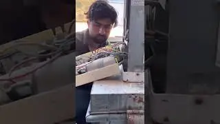 Window Ac servicing #popular #viralvideo #electrical #actec #machine #android #art #airconditioner