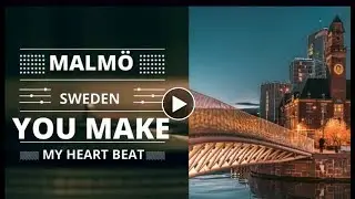 Malm&ouml; Sweden - You Make My Heart Beat - Anna Yvette - Red Line Music Lyrics Video