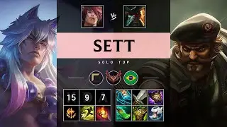 Sett Top vs Gangplank - BR Grandmaster Patch 25.15