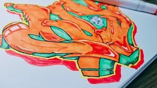Watching the Process: Graffiti Timelapse Name: Cody