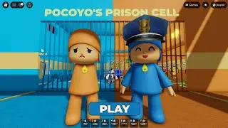 POCOYO PRISONER VS POLICE PRISON RUN Obby Roblox PERFECT Gameplay Walkthrough NO DEATH 2K