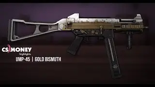 CS:GO | UMP 45 - Gold Bismuth
