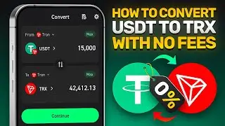 How to Convert USDT TRC-20 to TRX in Trust Wallet Without TRX On Your Balance