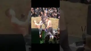 Russian bareknuckle KO 🤯Underground mma