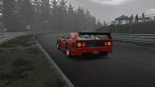 Assetto Corsa EVO Cars #42 (4th Early Access) - Ferrari F40 LM on Nurburgring Nordschleife