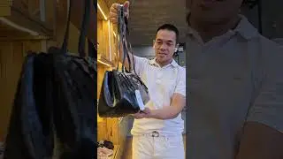 [Eng] Coach Asher Shoulder Bag - Black by Factory Outlet