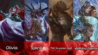 Traktor: The Gathering | Commander/EDH | Olivia, Toxrill, The Scorpion God, Valentin//Lisette