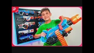 J'ai cr&eacute;&eacute; la base secr&egrave;te Nerf de Rafinha 🤩