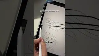 Пишу инструментом &laquo;Рапидограф&raquo; в приложении Procreate 👌🏻 Цифровая каллиграфия на айпаде.