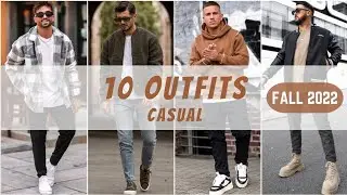 10 Latest Fall Casual Outfit Ideas For Men 2022 | Men's Fashion | Fall 2022