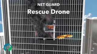 Net Guard Rescue Drone| Future rescue design|
