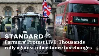 Farmers Protest LIVE: Jeremy Clarkson joins thousands of farmers for anti-'tractor tax' rally