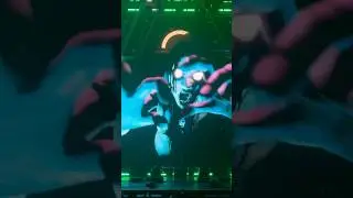 When Excision visuals take a scary turn 😳 #excision #nexustour #edm #dubstep
