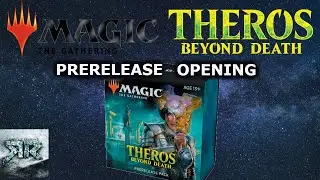 Magic the Gathering Theros Beyond death Prerelease opening.