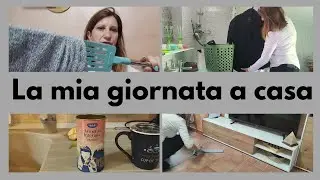 La mia giornata a casa||Pulizie mattutine|| Pomeriggio di relax