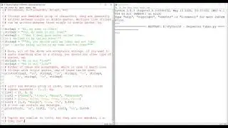 Sequences and its types in Python