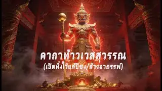 แรงมาก! คาถาท้าวเวสสุวรรณ (เปิดฟังกันภัย/รับโชค) ภูตผีไม่กล้าเข้าใกล้ เงินทองไหลมา