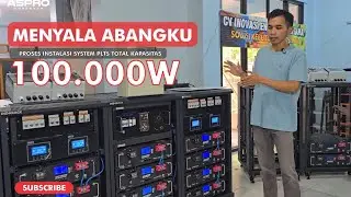 MUDAH... SEPERTI INI PROSES WIRING INSTALASI PLTS OFF-GRID