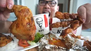 Trying KFC Grilled Chicken Selections....