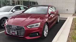 2018 Audi A5 Sportback for sale in Matador Red For Mark
