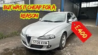 Я купил дешевую Alfa Romeo 147 всего за 400 фунтов стерлингов, но была ли она дешевой по какой-то...