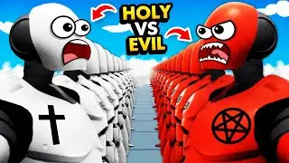 HOLY DUMMIES vs EVIL DUMMIES In VIRTUAL REALITY (Funny Rage Room VR Gameplay)